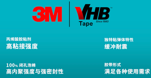 3M™VHB系列胶带——照亮良好美